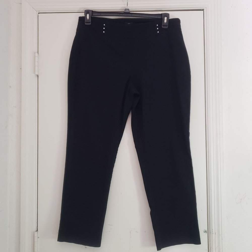 JM COLLECTION BLACK PANT. WOMEN